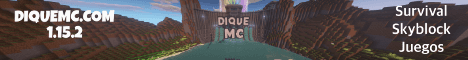 Dique MC Minecraft server banner