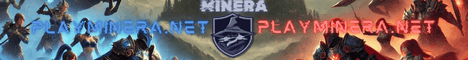 Minera Minecraft server banner