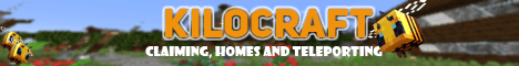 Kilocraft Minecraft server banner