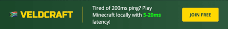 VeldCraft Minecraft server banner