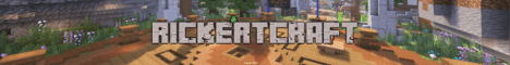 RickertCraft Minecraft server banner
