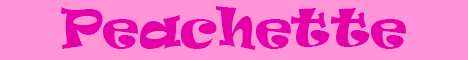 Peachette Minecraft server banner