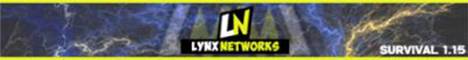 LynxNetwork Minecraft server banner