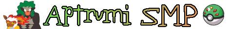 Aptrumi SMP Minecraft server banner