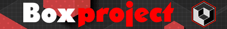 Boxproject Minecraft server banner