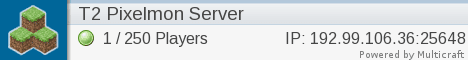Tier II Pixelmon Server Minecraft server banner