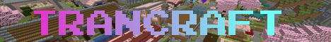 Trancraft Minecraft server banner