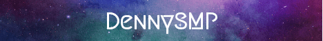 DennySMP Minecraft server banner