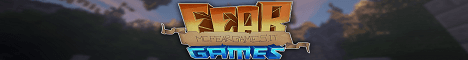 FearGames Minecraft server banner
