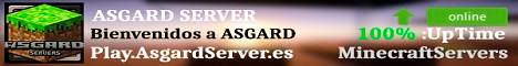 AsgardServer Minecraft server banner