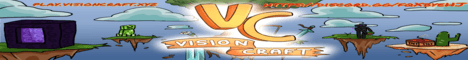 VisionCraft Minecraft server banner