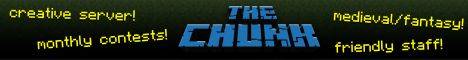 The Chunk Creative Minecraft server banner