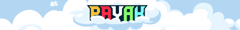 payak games Minecraft server banner