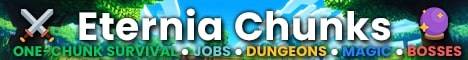 EterniaMC - Chunks Minecraft server banner