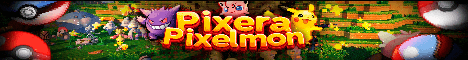 Pixera Pixelmon Minecraft server banner