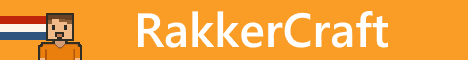 RakkerCraft Minecraft server banner