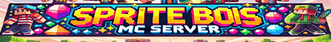 Sprite Bois SMP Minecraft server banner