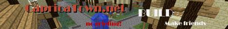 CapricaTown.net Minecraft server banner
