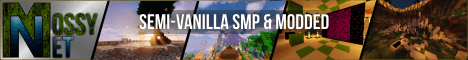 Mossynet Minecraft server banner