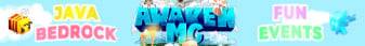 AwakenMC Minecraft server banner