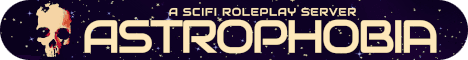 Astrophobia RP Minecraft server banner