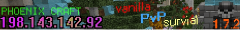 Phoenix Craft Minecraft server banner