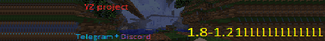 YZ project Minecraft server banner