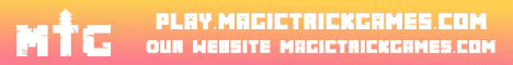 MagicTrickGames Minecraft server banner