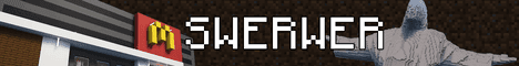 Swerwer Minecraft server banner