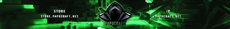 PapuCraft Network Minecraft server banner