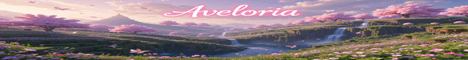Aveloria Minecraft server banner
