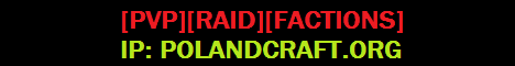 Polandcraft Minecraft server banner