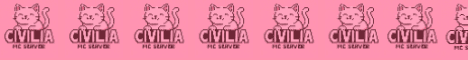 Civilia Minecraft server banner