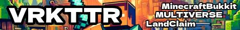 vrkttr Minecraft server banner