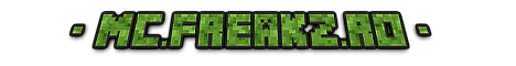 Mc.Freakz.Ro Minecraft server banner