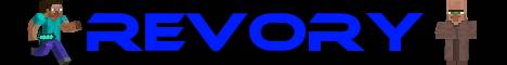 Revory Minecraft server banner