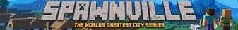 Spawnville Minecraft server banner