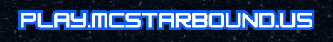 Starbound Minecraft server banner