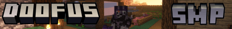 Doofus SMP Minecraft server banner