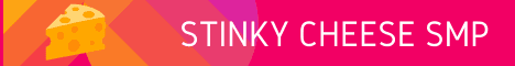 Stinky Cheese SMP Minecraft server banner