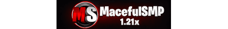Mace | Maceful Minecraft server banner