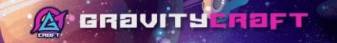 GravityCraft Minecraft server banner
