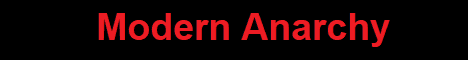 Modern Anarchy Minecraft server banner