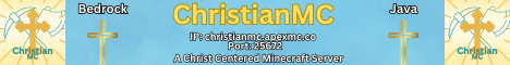 ChristianMC Minecraft server banner