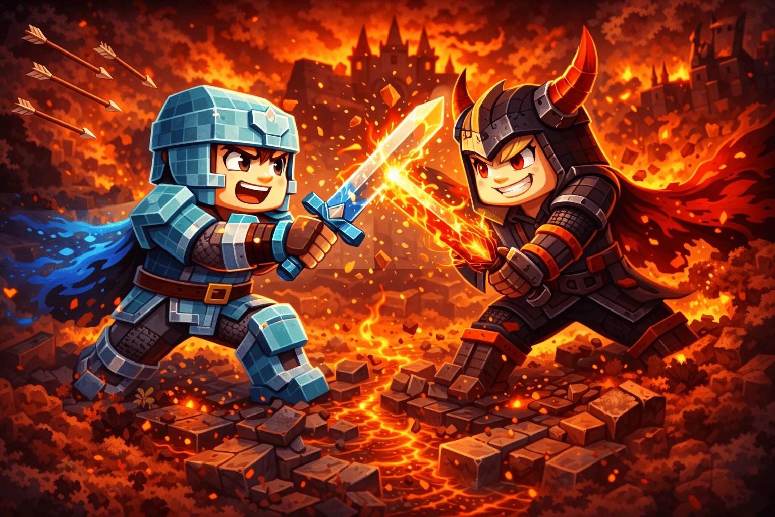 Top PvP Minecraft Servers - Player vs Player Combat