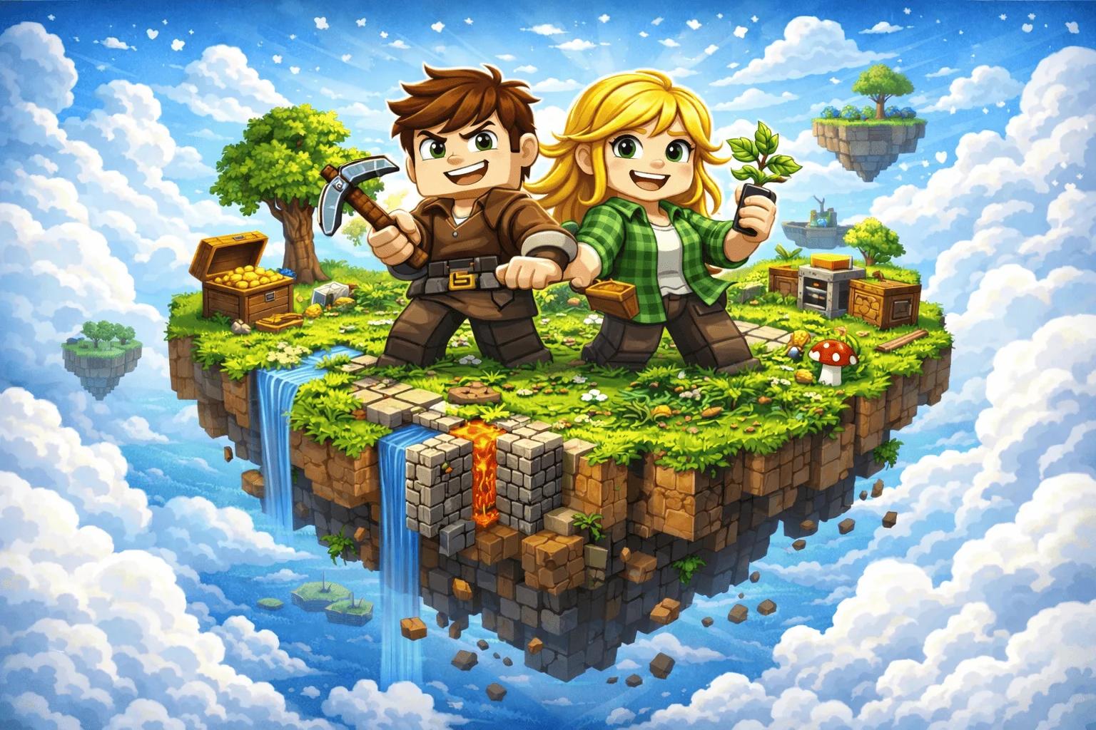 Best Skyblock Minecraft Servers - Island Survival Challenge