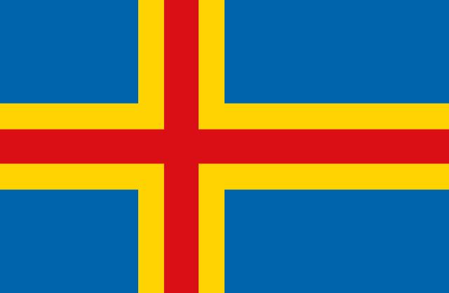 Flag of Åland Islands