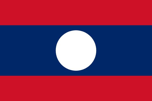 Flag of Lao People's Democratic Republic