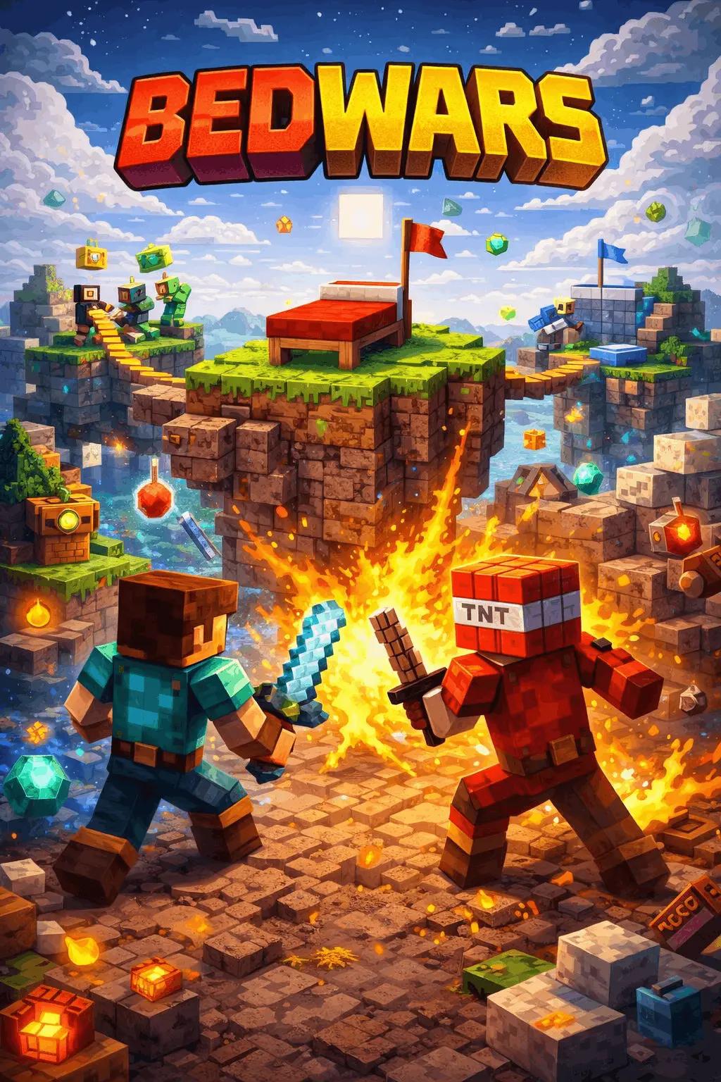 Bedwars Minecraft servers — multiplayer Bedwars server list with votes, IPs & live player counts
