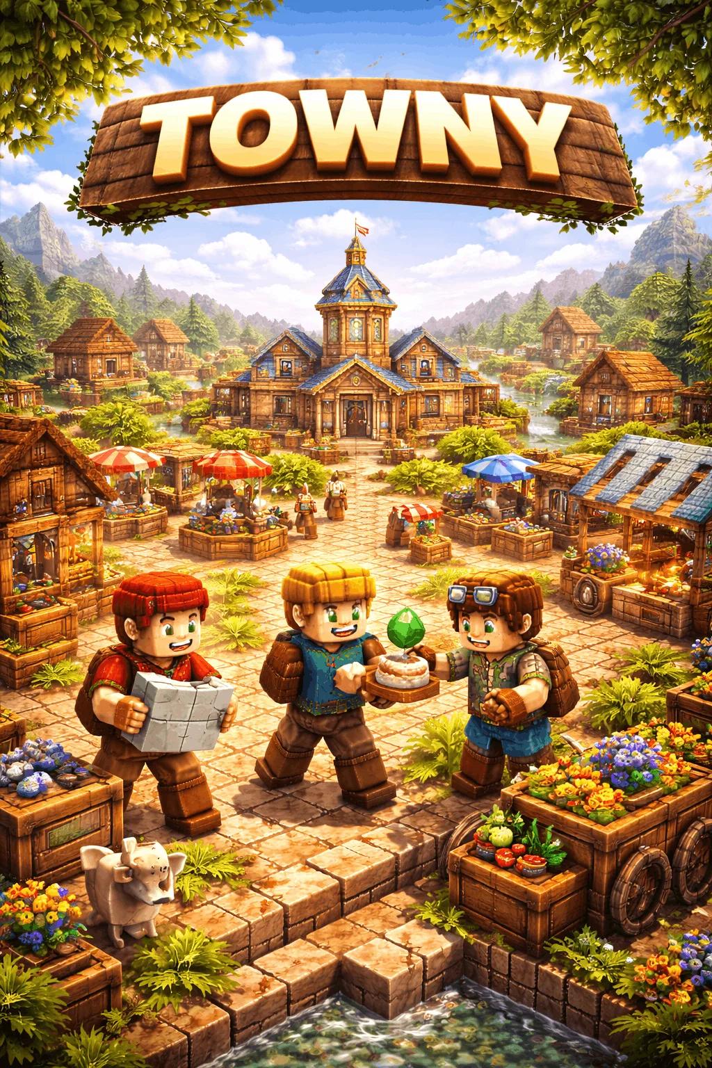 Towny Minecraft servers — multiplayer Towny server list with votes, IPs & live player counts